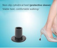 1 pair of high heels protector stilettos Latin dance shoes heel plug wedding high heels non slip silicone heel plug Antislip