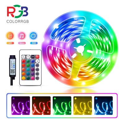 LED Strip Lights RGB   5V 1M-30M 16 million colors  RGB   Led Strip Lighting Music Sync  Color Changing for Party Home LED Strip Lighting