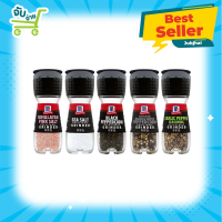 McCormick Himalayan Pink Salt Black White Medley Peppercorn Grinder แม็คคอร์มิค เกลือหิมาลายัน แบบขวดฝาบด 70 กรัม