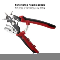 Strap Machine Bag Setter Sewing Household leathercraft Leather Puncher Revolve Tool Punch Plier Eyelet Belt Hole Watchband  Pliers