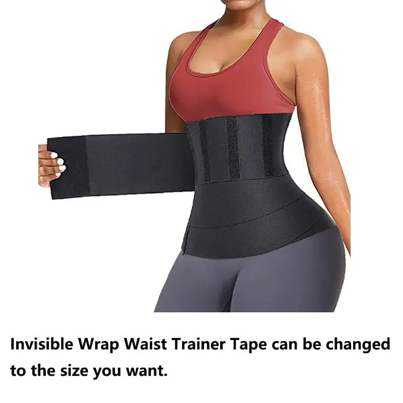 Waist Trainers Lower Belly Fat, Invisible Under Clothes, Body Shapers Tummy Back  Fat, Workout Stomach Wrap Straps, Lower Abdomen Shapewear, Adjust Your  Comfort, Breathable, Black, 4M, One Size at  Women's Clothing