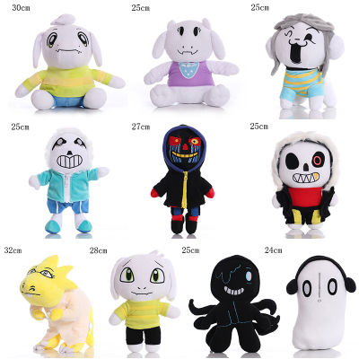 BBabies Plush Stuffed Toy Undertale Errortale Sans Papyrus Doll Toys Pillow Figure Children Gift