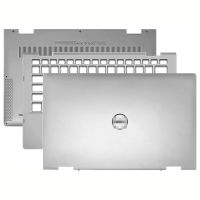 ใหม่ LCD แล็ปท็อปปกหลัง palmrest Upper case ด้านล่างสำหรับ Inspiron 13 7000 7300 7306 2-in-1 0J4KX5 0W3N1F 01PW1P เงิน