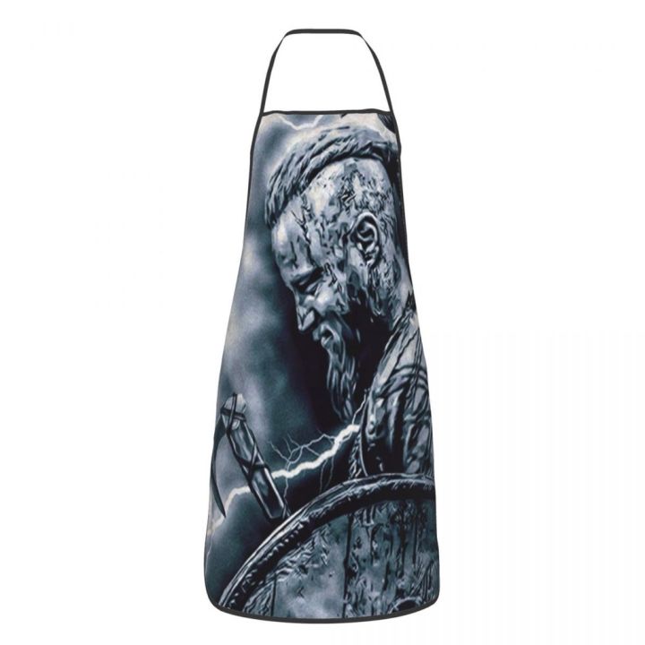 unisex-ragnar-lothbrok-vikings-kitchen-chef-cooking-baking-apron-men-women-viking-king-tablier-cuisine-for-painting