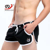 Mens Underwear Wholesale Factory Store Wj Net General Mens Boxers Mens Home Sports Shorts 1010Dk