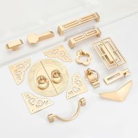 ❈ Gold Cabinet Knobs and Handles Luxury Gold Kitchen Cupboard Door Pulls European Drawer Furniture Handle Hardware door knocker