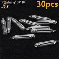 30pcs/lot 3mm 4mm 5mm Lure Jig Rattles for soft bait Glass Tube Rattle Shake Attract Fly Tie Tying Fishing accessories