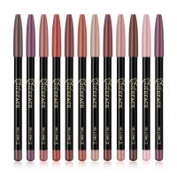 12Pcs Lipliner Set Lip Liner Pencils Bulk Lip Liner Lip Liner and Lipstick Set Lip Liner Lip Makeup Pencils Cables Converters