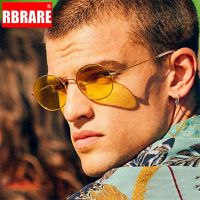 RBRARE New Arrival 2021 Women Sunglasses Retro Metal Oval Sunglasses Men Candy Color Transparent Sun Glasses Vintage Shades