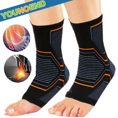Ankle Braces Foot Support Compression Sleeves Stabilizer for Men Fasciitis Sprained Joint Protector