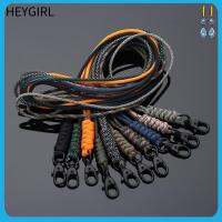 HEYGIRL ใหม่ กระเป๋าเป้เอาตัวรอดฉุกเฉิน มีความแข็งแรงสูง พวงกุญแจ พวงกุญแจ Paracord สายร่มชูชีพ หัวเข็มขัดหมุนได้