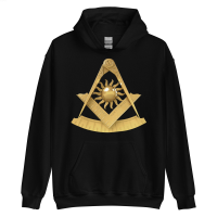 2023 Masonic Past Master Hoodie, Freeman Gold Square &amp; เสื้อคลุมแขนสั้น, SM-5XL{trading up}