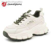 CODai424839 Cameljeans Womens Sports Shoes All-Match Thick-Soled Casual Shoes A135256232