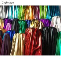 Lychee Life 100x75cm Shiny Spandex Fabric For Special Wedding Costume Fabric DIY Stage Cosplay Costume Dress Sewing Crafts