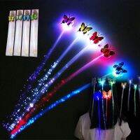 1/5PCS Flashing Hair Braid Glowing Luminescent Hairpin Novetly Ornament Led New Year Gifts