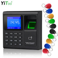 YiToo F30 Fingerprint Attendance Machine RFID Keypad Access Control Electric Time Clock Recorder USB Data Manage with Keys