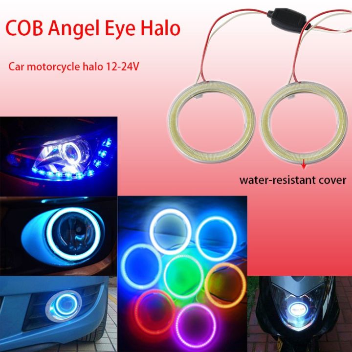 1pcs-cob-angel-eyes-halo-rings-headlight-car-angel-eyes-motorcycle-car-halo-12-24v-60mm-70mm-80mm-90mm-100mm-110mm-120mm-motorcycle-light-accessories-car-led-light