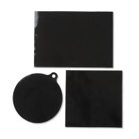 THLT9A Silicone Induction Cooktop Mat Protector Round Square Heat Insulated Pad Kitchen Protective Heat Insulation Hot Pot Mat