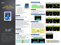 ‘；【=- MTT-V1 Multi-Meter Transistor Tester Diode Triode Capacitor Resistor Test Meter NPN PNP MOS Detector Esr Meter LCD Lcr Meter