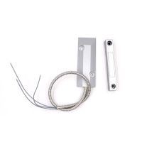 NO NC Door Sensor Metal Wired Roller Shutter Door Magnetic Contact Reed Switch For Security Alarm System