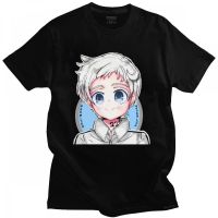 Kawaii Norman The Promised Neverland T shirt Men Short Sleeved Japan Anime Manga Tshirt O neck Cotton Streetwear Tee Shirt Merch XS-6XL