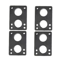 2 Pair Skateboard Rubber Gasket 12mm Skateboard Riser Pads Longboard Risers Skateboard Shock Pads