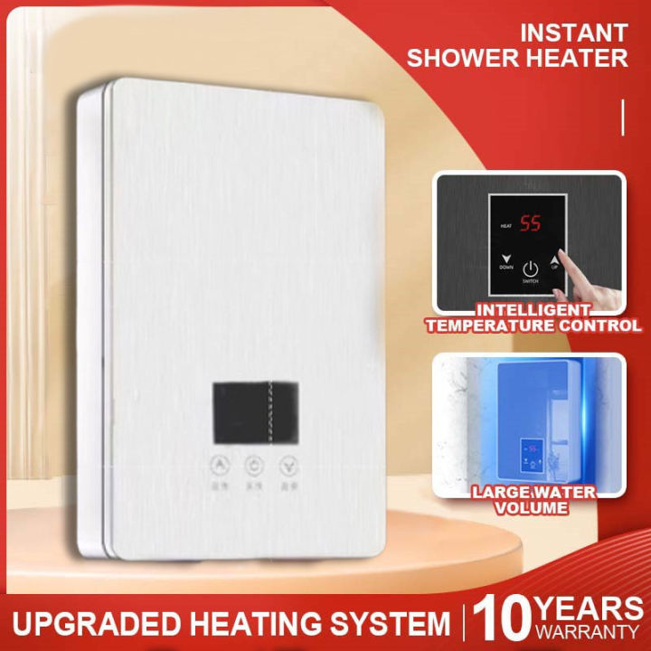 6000W Shower Water Heater Electric Instant Hot Water Heater With Self ...