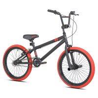 GISAEV ent 20 Dread Boys BMX Bike Black/Red Front Pegs Included Four Bolt Alloy Stem