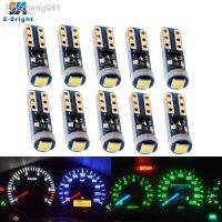 10pcs T5 W3W W1.2W T5 W2X2.6d PCB 3030 Car Led Board Dashboard Warming Indicator Wedge Light 12V DC White Blue Red Green Amber