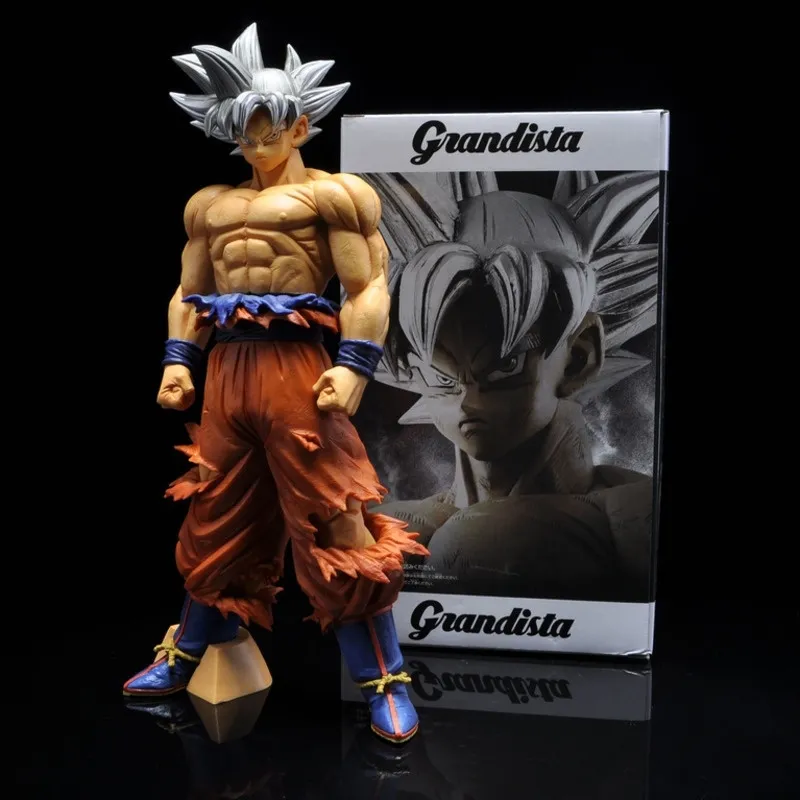 31cm Dragon Ball Z Super Blue Gogeta Action Figure Grandista Ssj Ssj4  Figurine PVC Anime Goku Vegeta DBZ Dragonball Figure Toy - AliExpress