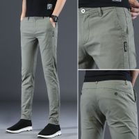 ▪○ Mens Korean Pants Slim Fit Casual Pant Long Seluar Chinos Trousers Seluar Slack Lelaki