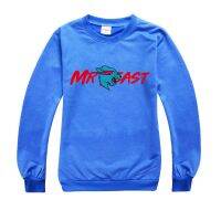 Mr Beast Boys เสื้อแขนยาวผู้หญิง O-Neck Top แฟชั่นอินเทรนด์เสื้อใหม่การ์ตูนเกาหลีคอกลมเสื้อกันหนาว526เด็กเสื้อผ้าฤดูใบไม้ผลิฤดูใบไม้ร่วงฤดูใบไม้ผลิ