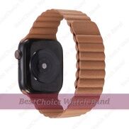 Da Dây Đeo Nam Châm Cho Đồng Hồ Thông Minh Apple Watch 45mm 49mm 44mm 40mm