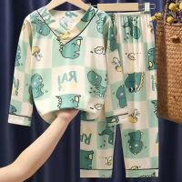 Kids Sleepwear Baby Girl Spring Autumn polyester Boy Pajamas Set Children Pyjamas Kids Nightwear 3-13Y Teenager Homewear Clothes