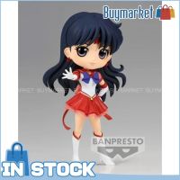 [ของแท้] Banpresto ตุ๊กตาคุ้มครองเซเลอร์มูนสวยจักรวาลภาพยนตร์ Q POSKET-ETERNAL SAILOR MARS-(VE R.A)