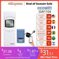 hot【DT】 Ecowitt GW1104 Wi-Fi Weather with Multi-Channel Temperature and Humidity Sensor Thermometer Hygrometer