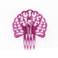 Acetic acid plate wedding hair accessories holiday party lady headdress colorful hair combs