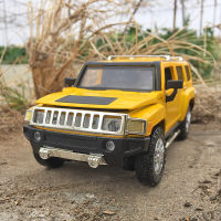 1:24 Hummer H3 Off-road Vehicle High Simulation Alloy Can Open The Door Boy Educational Toy Car Model For Gifts F115