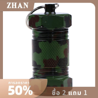 ZHAN กล่องแท็บเล็ตกันน้ำกล่องผู้ถือคอนเทนเนอร์แคปซูล Organizer พวงกุญแจ