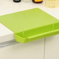 2-in-1 Cutting Board Kitchen Chopping Board with Container Cutting Board with Slot Cutting Vegetable Meat Tools Kitchen Stuff