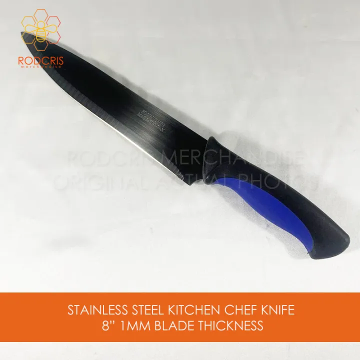 Stainless Steel Kitchen Chef Knife 8" 1MM Blade Thickness NO SPECIFIC