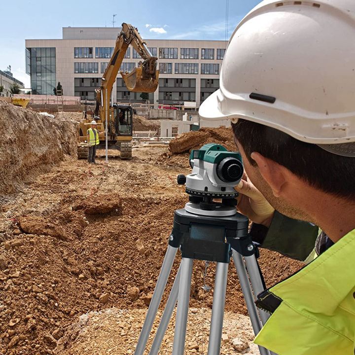 firecore-32x-automatic-optical-level-and-tripod-tower-ruler-accurate-levelling-heightdistanceangle-measuring-tool-fc-32n
