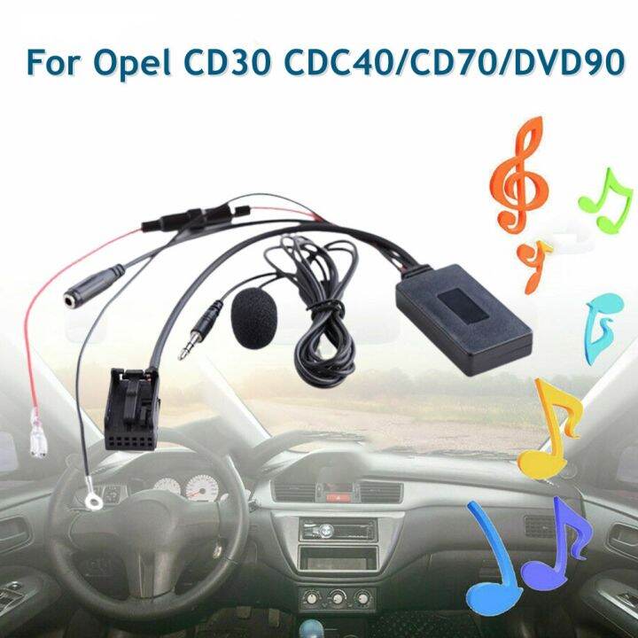 Car Bluetooth Music Audio Receiver Adapter Cable for Opel CD30 CDC40/CD70/DVD90 Lazada