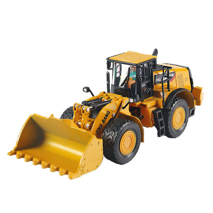 jingbang-1-50-large-alloy-engineering-vehicle-excavator-mixer-forklift-dumptruck-crusher-box-85001