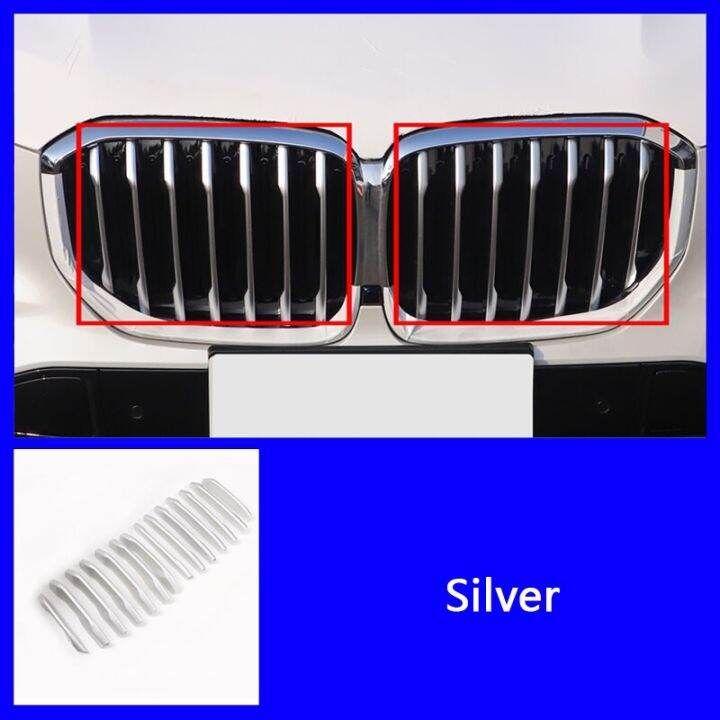 dt-car-styling-front-bumper-grille-grid-strips-sticker-decoration-cover-trim-for-bmw-x5-g05-2019-21-14pcs-auto-exterior-accessories-hot