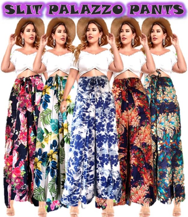Buy Women Green Wrap Top And Palazzo Pants Set Of 2  Plus Size  Indya