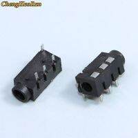 10 Pcs TRRS 3.5 MM Audio Jack Connector Through Holes PCB Horizontal 4 Contact 4 Conductor Right Angle No Internal Switch 4 Pole