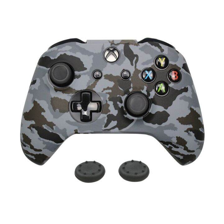 special-offer-สำหรับ-xbox-one-s-controller-gamepad-camo-ยางซิลิโคนผิวเคสฝาครอบป้องกันสำหรับ-xbox-one-joystick