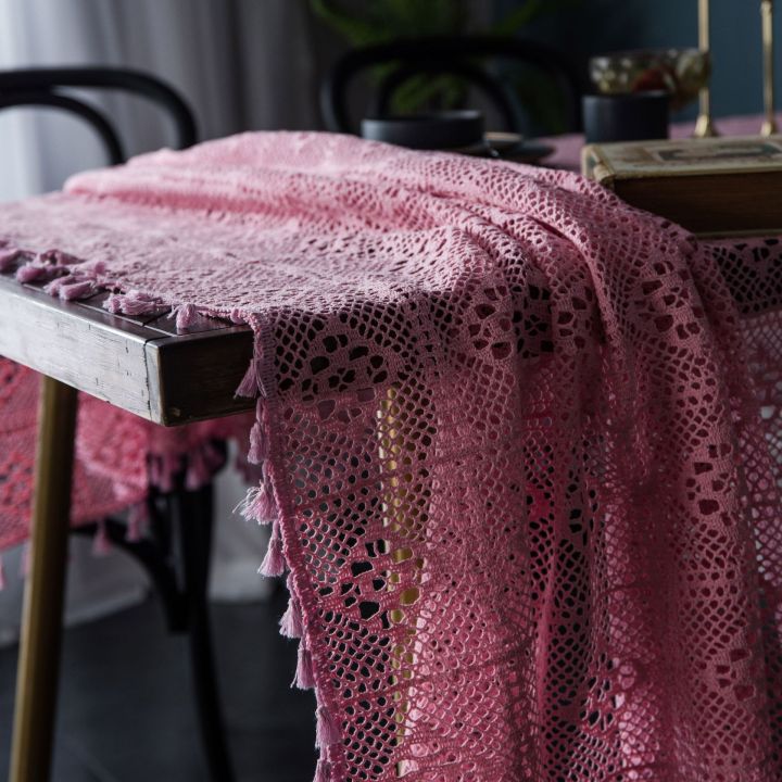 free-ship-retro-handmade-crochet-round-tablecloth-knitted-hollow-literary-tea-cloth-shooting-background