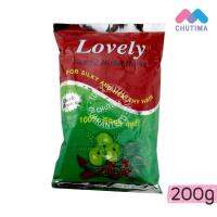 เฮนน่าย้อมผม lovely natural herbal enna 200g นำเข้าจากอินเดีย แท้ 100%